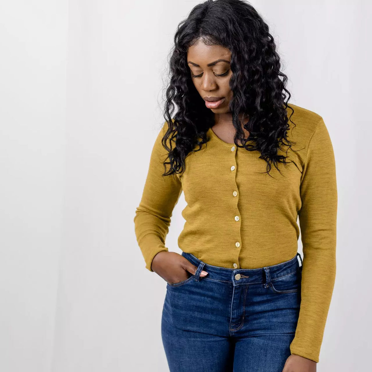 Damen-Cardigan Wolle