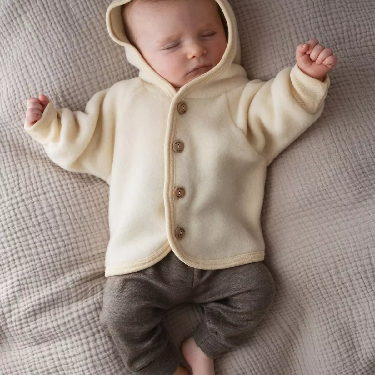 Baby-Kapuzenjacke