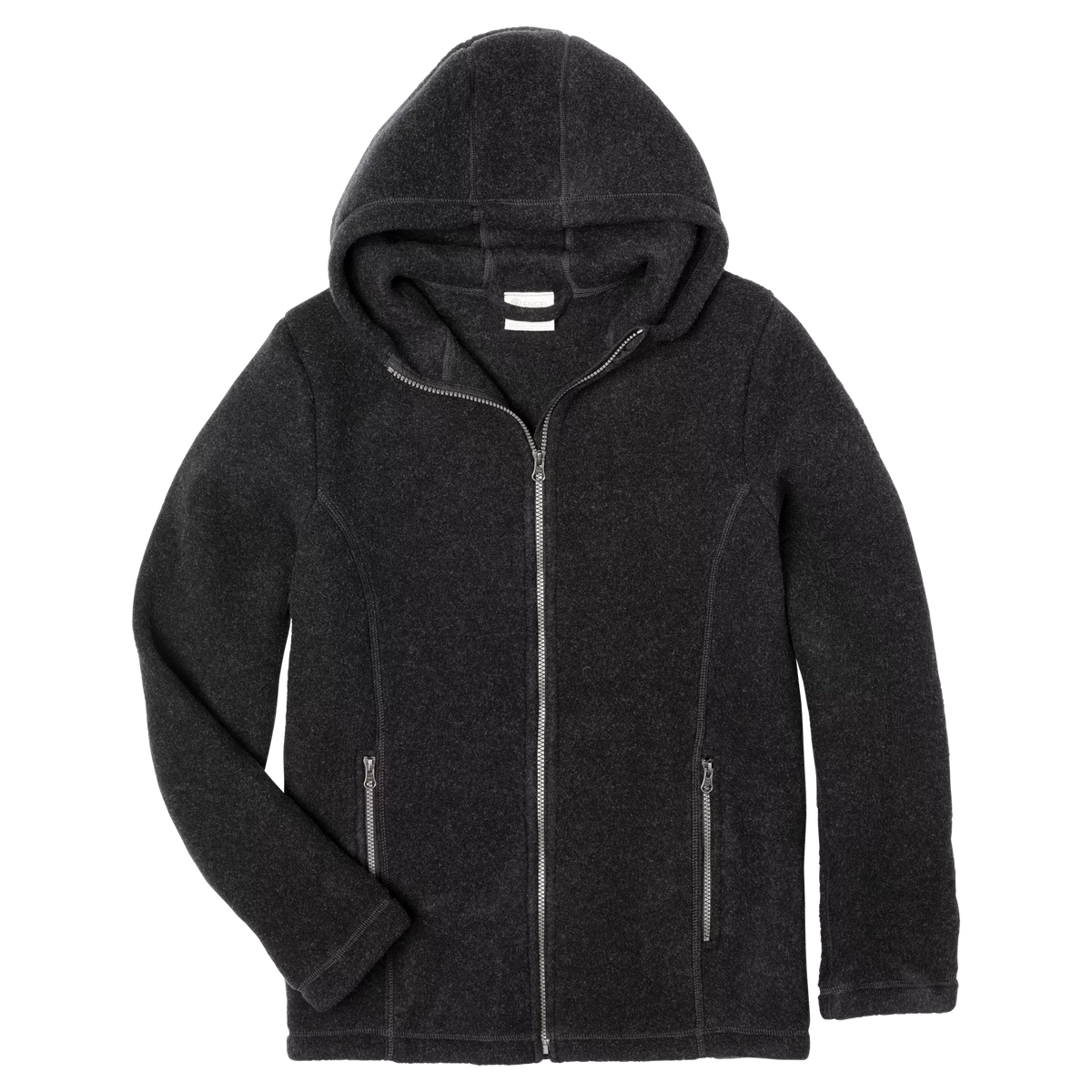 Wollfleece Kapuzenjacke | Herren