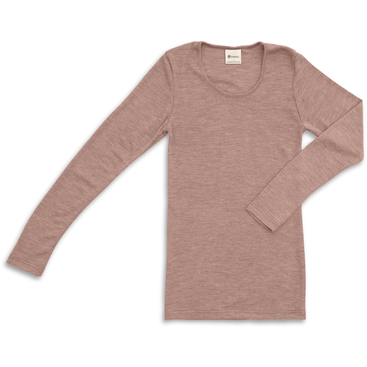 Longsleeve Damen Merinowolle und Seide