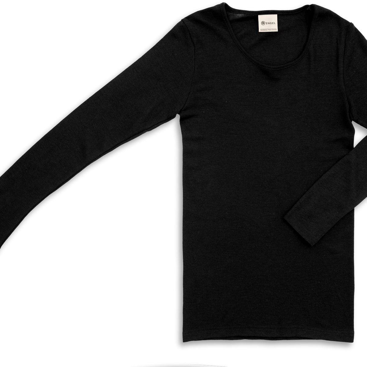 Longsleeve Damen Merinowolle und Seide