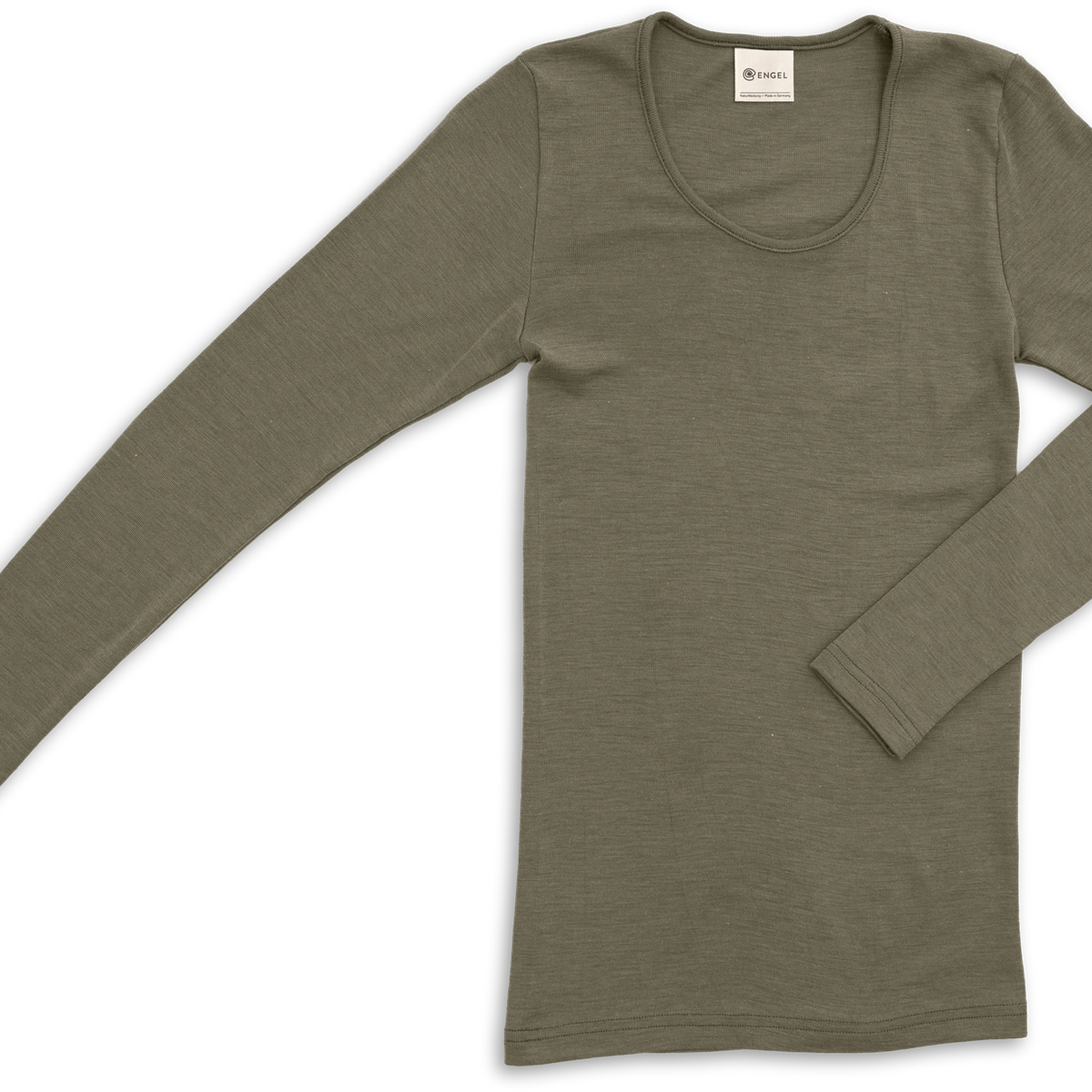 Longsleeve Damen Merinowolle und Seide