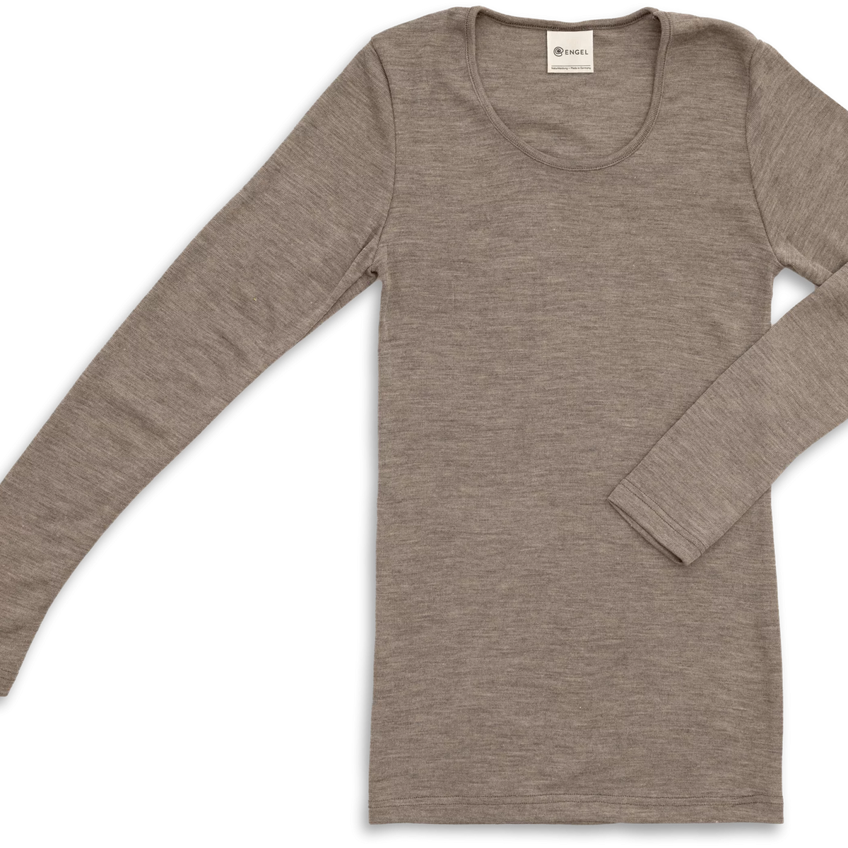 Longsleeve Damen Merinowolle und Seide