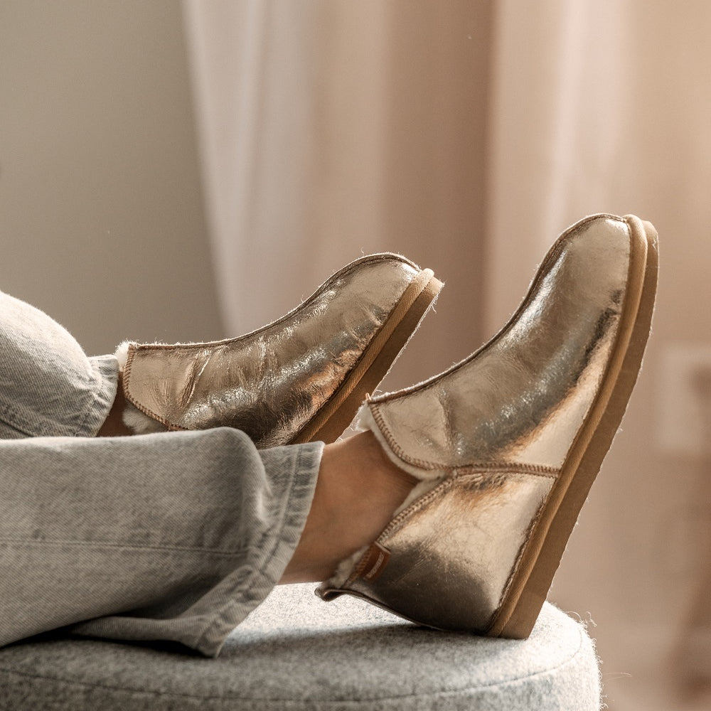 Annie Hausschuhe - Special Edition Gold