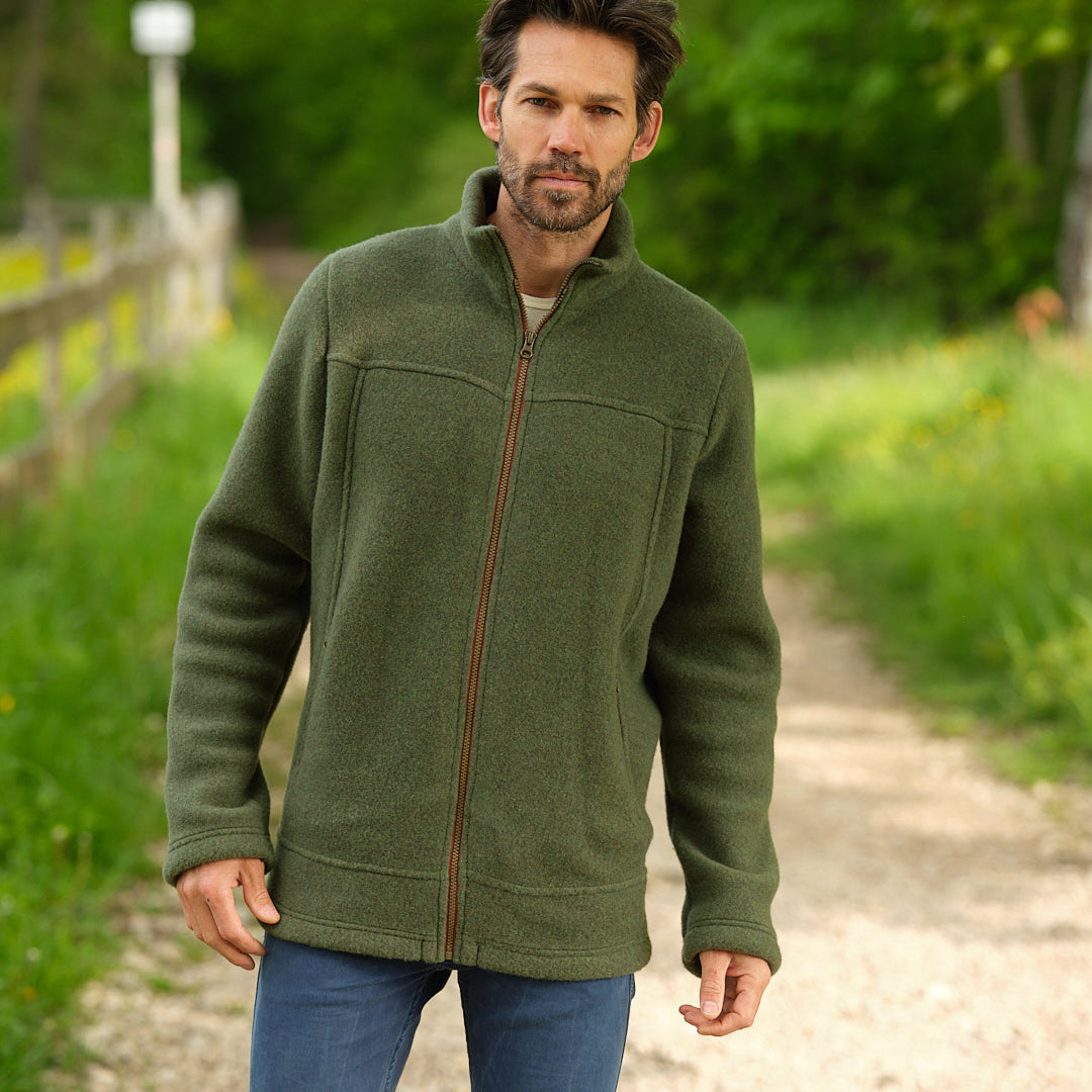 Jacke Wollfleece Herren