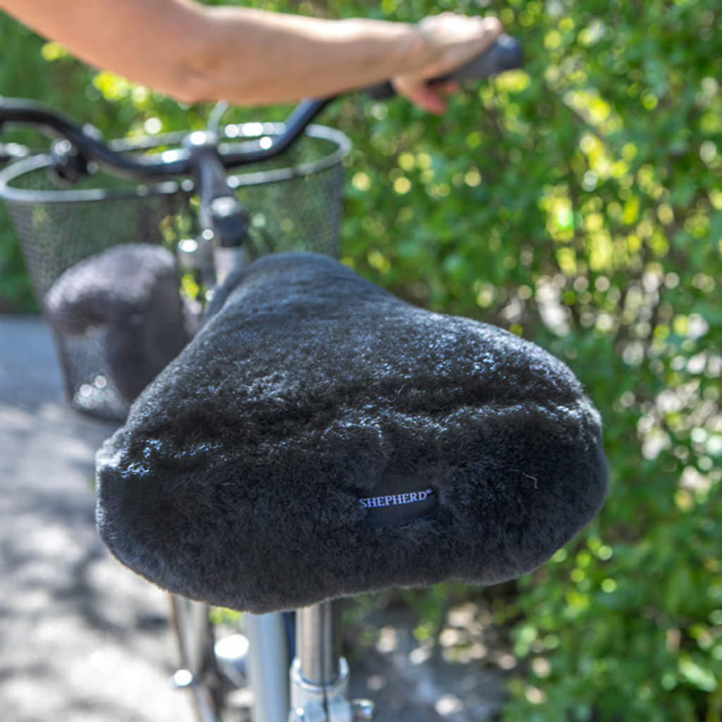 schaffell für fahrradsattel Bezug – Schäferei Frank Modell:Soleil - 540 ml Bike Broz Luftpumpe mit E-Citybike In den natürlichen Luftpolstern