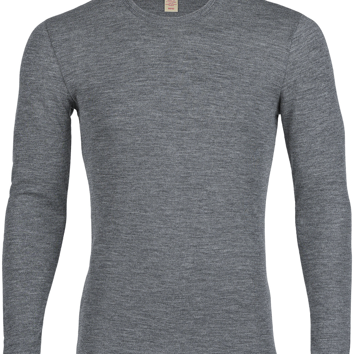 Herren Shirt Langarm Wolle