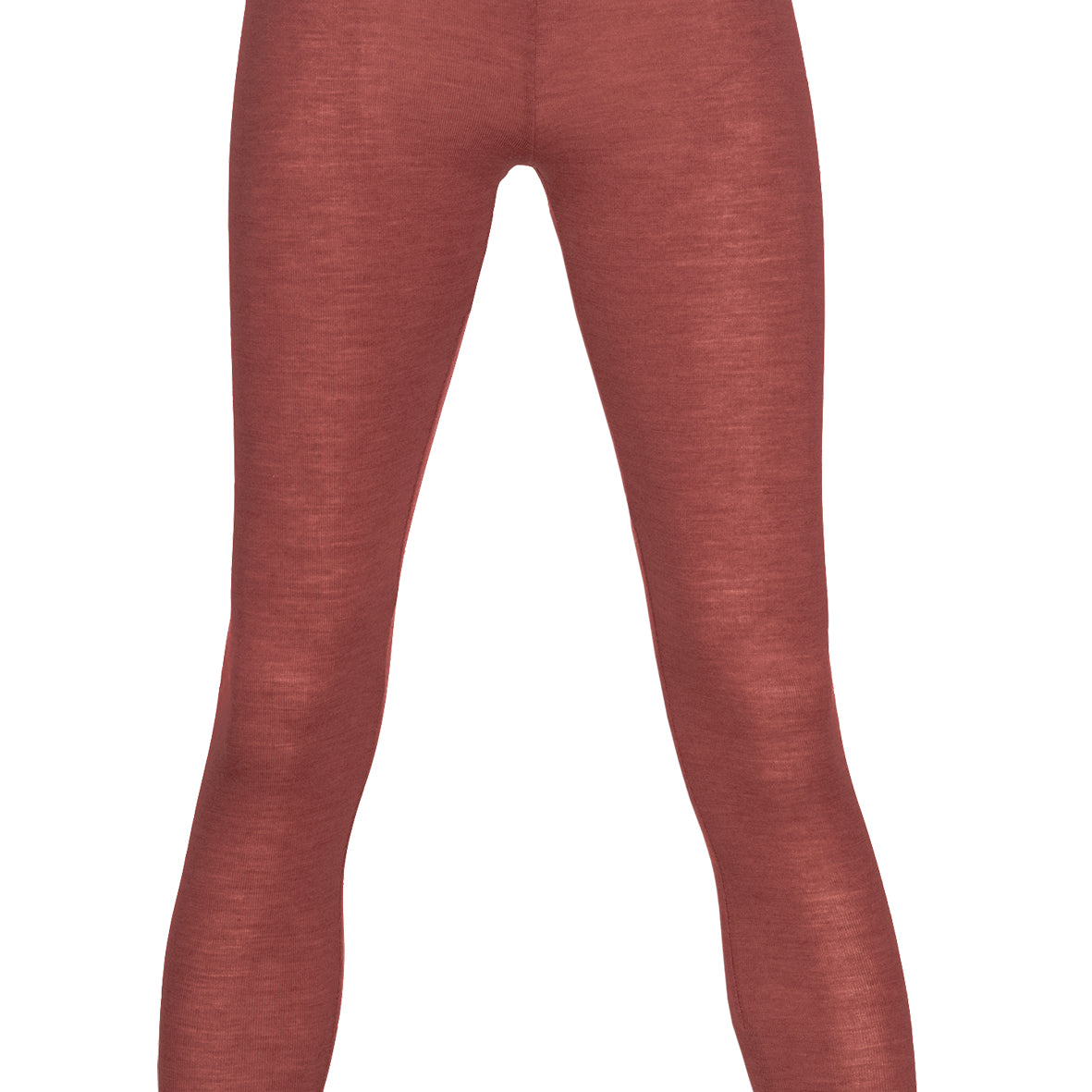 Damen Leggings Wolle Seide