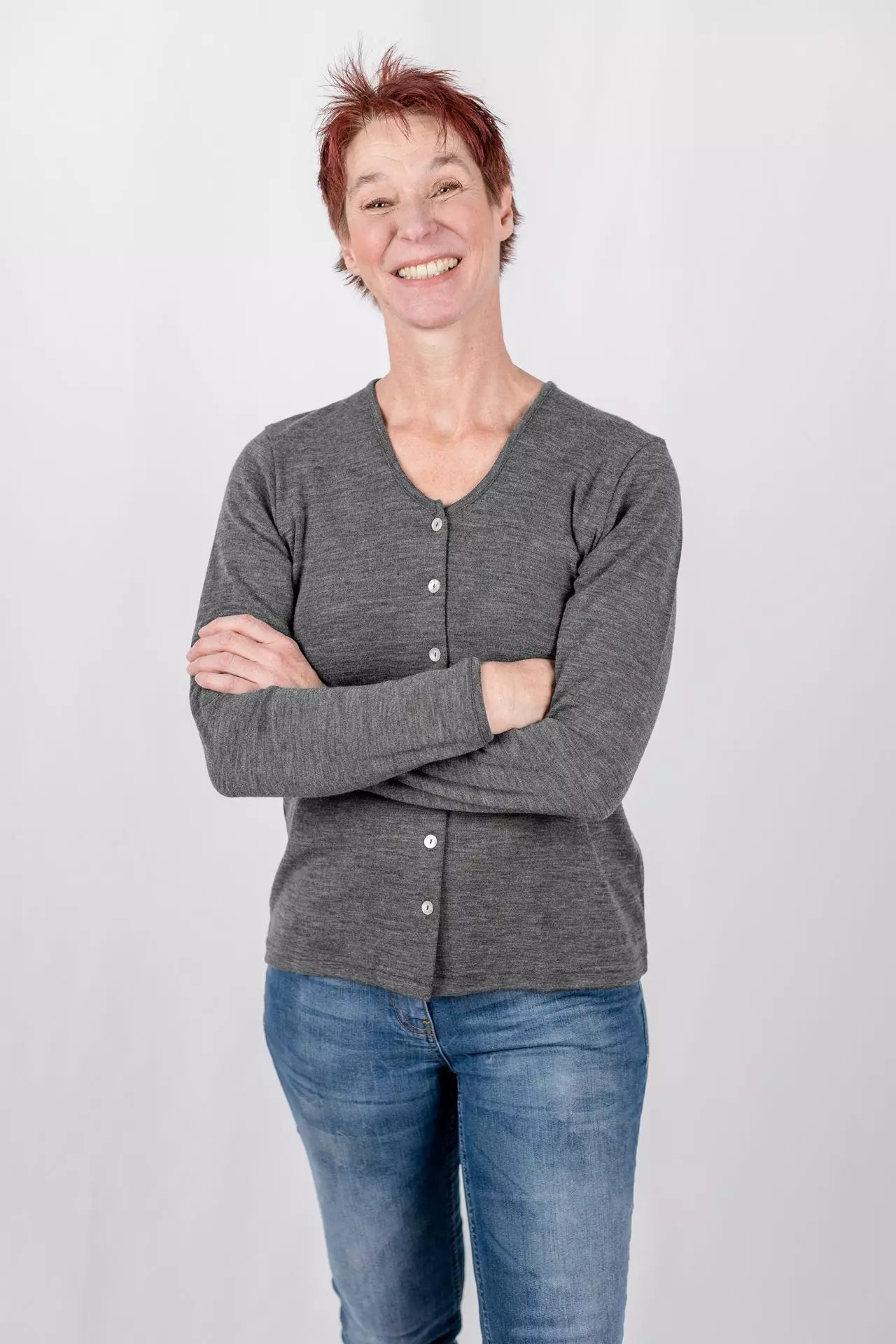 Damen-Cardigan Wolle