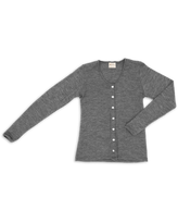 Cardigan reine Bio-Schurwolle