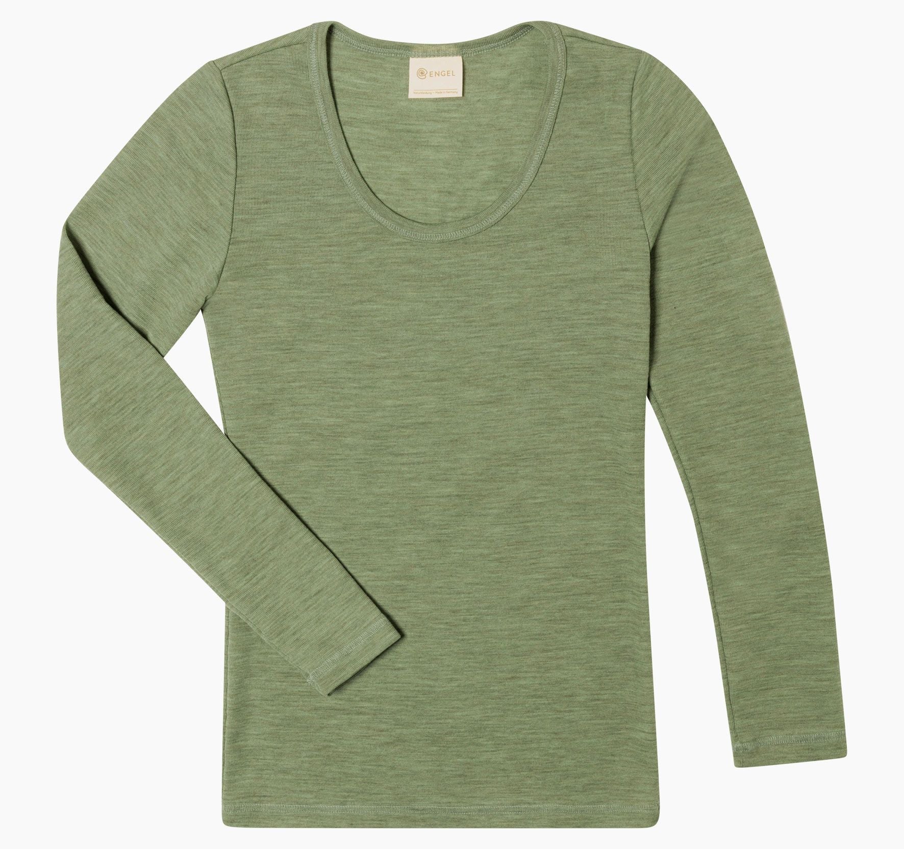 Longsleeve Damen reine Schurwolle