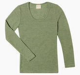 Longsleeve Damen reine Schurwolle