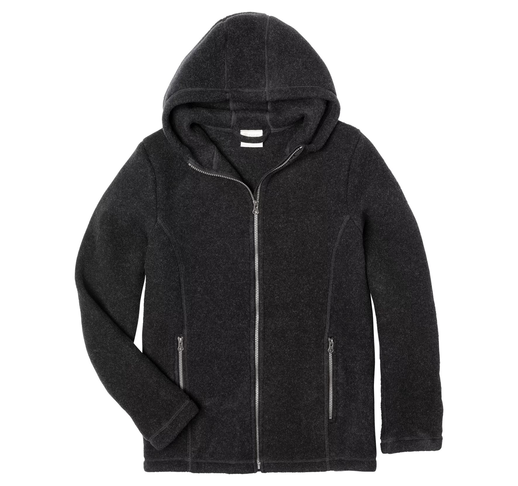 Wollfleece Kapuzenjacke | Herren