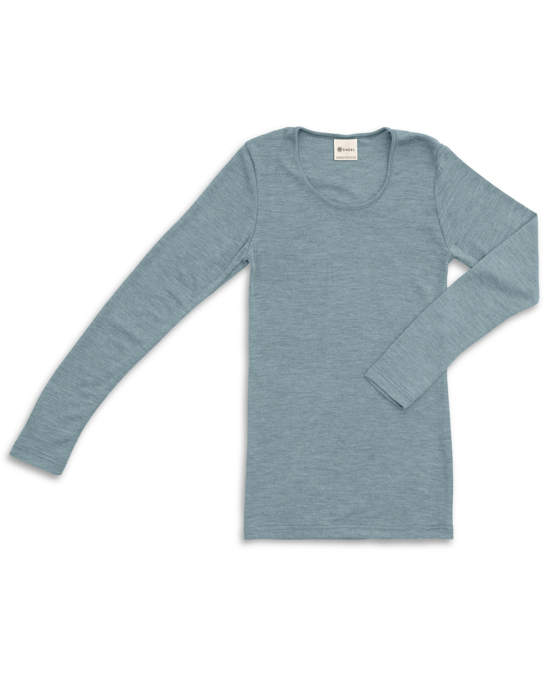 Longsleeve Damen Merinowolle und Seide