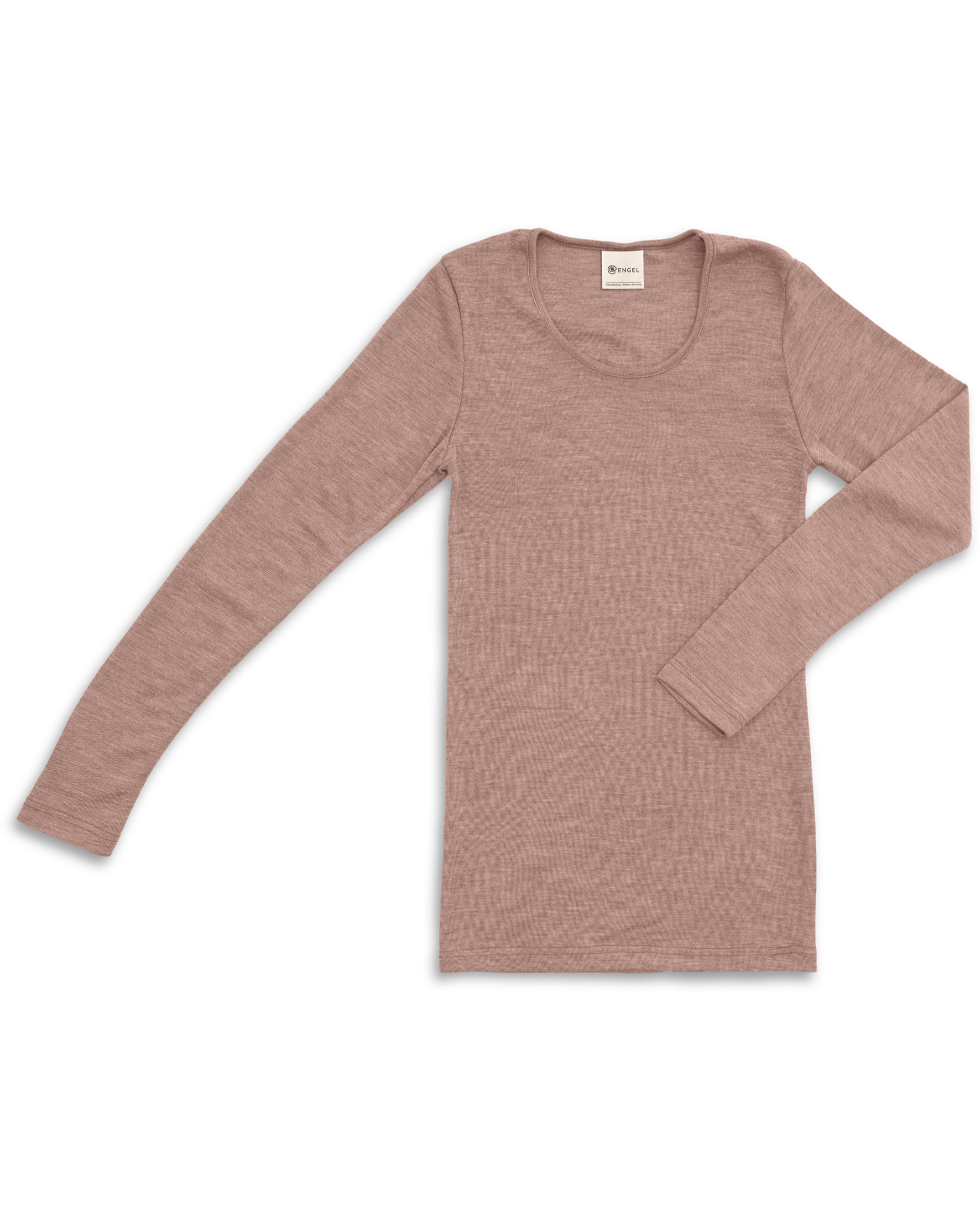 Longsleeve Damen Merinowolle und Seide