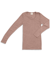 Longsleeve Damen Merinowolle und Seide