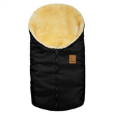 Kleiner Lammfellfußsack "Eisbärchen"