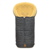 Premium Lammfellfußsack "Eisbärchen"