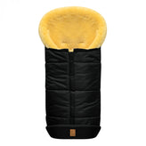 Premium Lammfellfußsack "Eisbärchen"