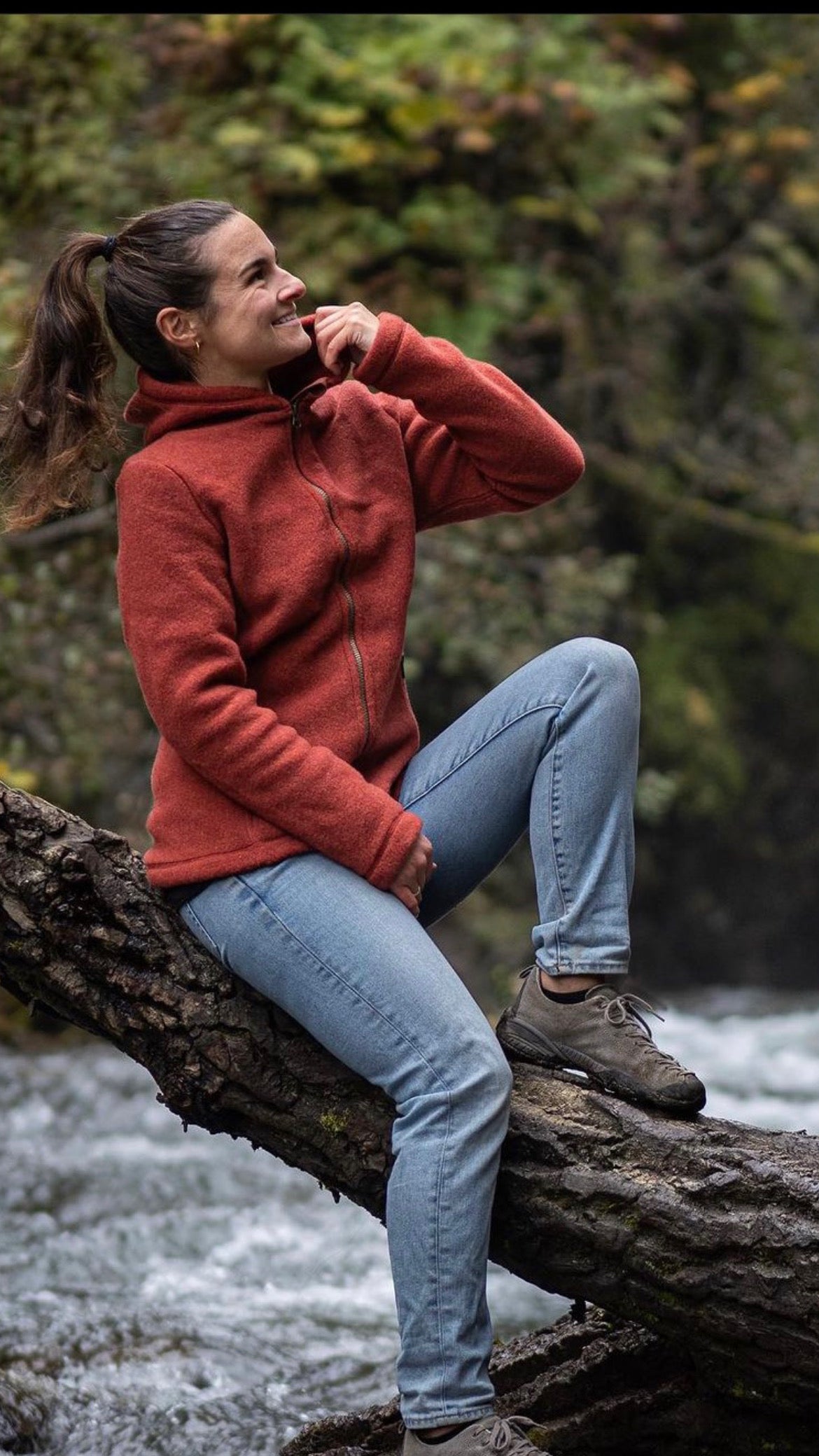 Damen Kapuzenjacke