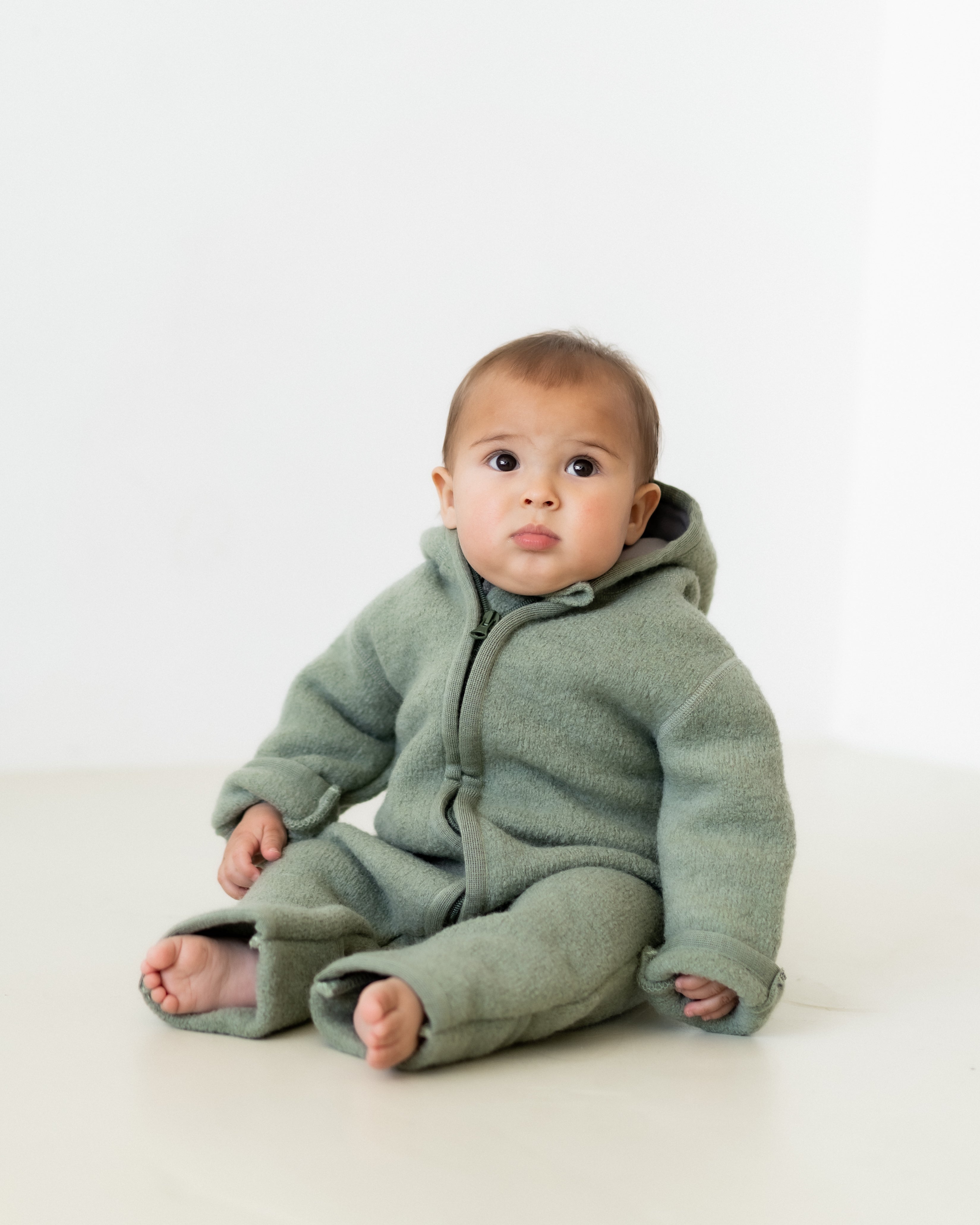 Overall aus Wollwalk mit Reißverschluss | Baby & Kinder