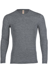 Herren Shirt Langarm Wolle