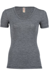 Damen Shirt kurzarm Wolle